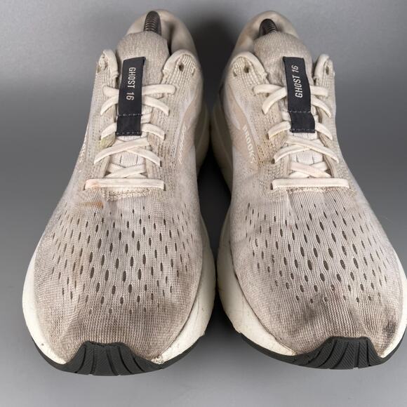 Brooks Ghost 16 Men\'s Size 10.5 D Beige Athletic Running Walking Shoes Sneakers main image 7